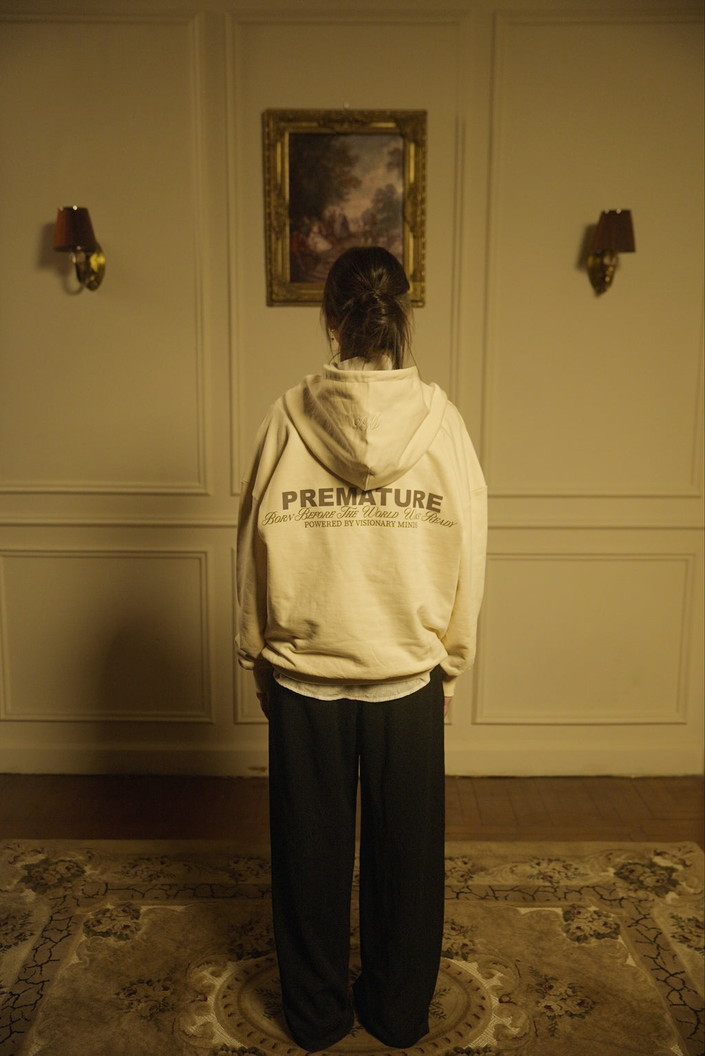 PM CREAM HOODIE VOL.1