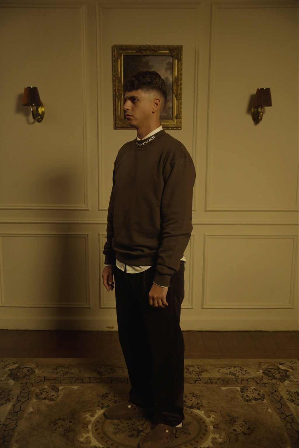 PM BROWN CREWNECK VOL.1