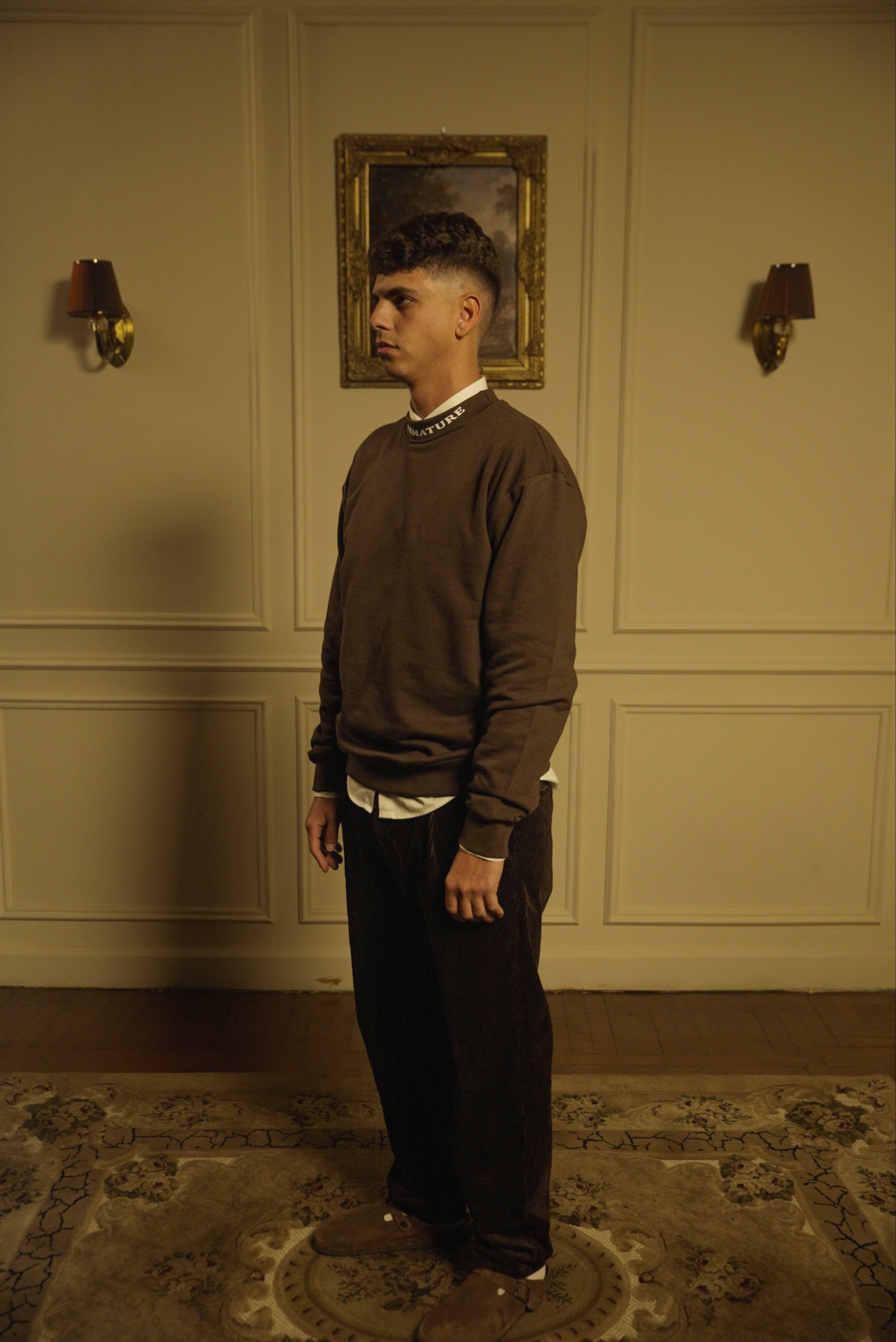 PM BROWN CREWNECK VOL.1
