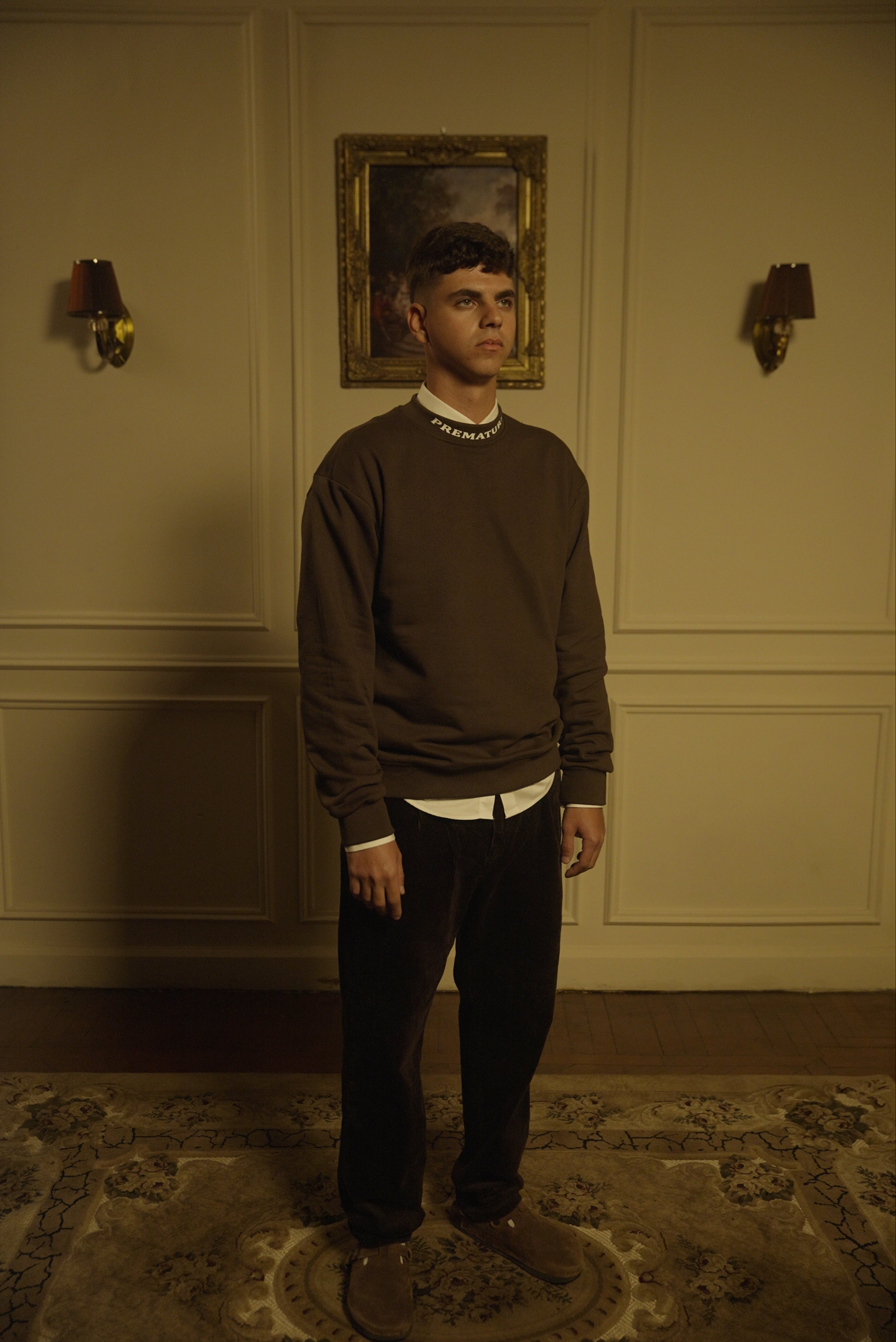 PM BROWN CREWNECK VOL.1