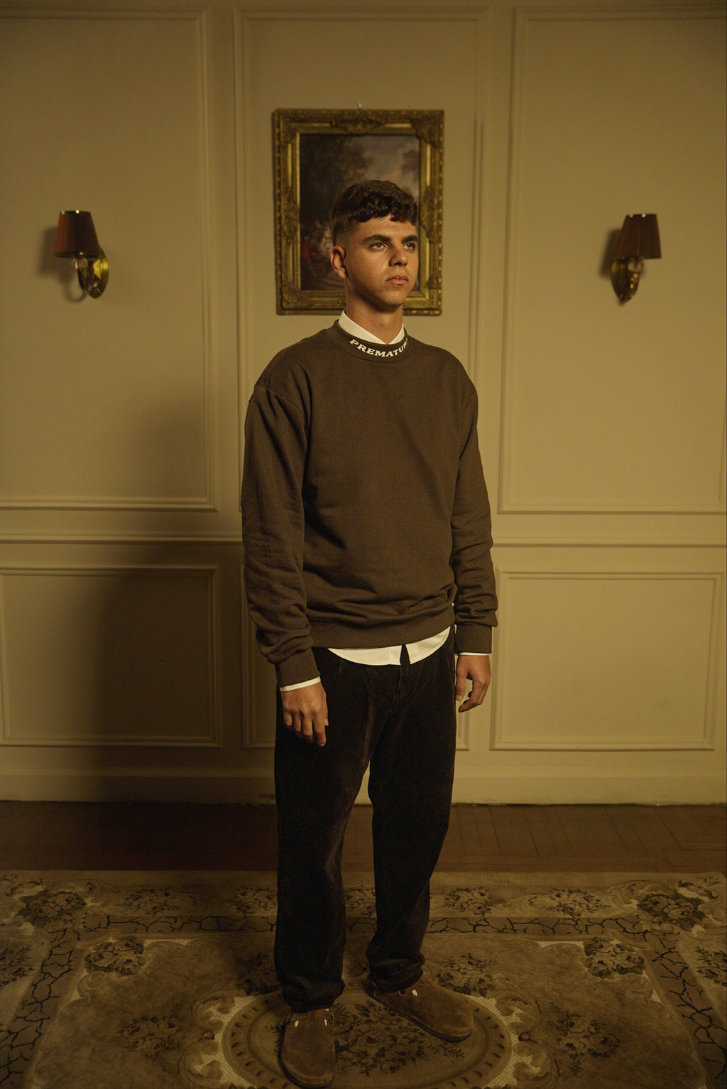 PM BROWN CREWNECK VOL.1