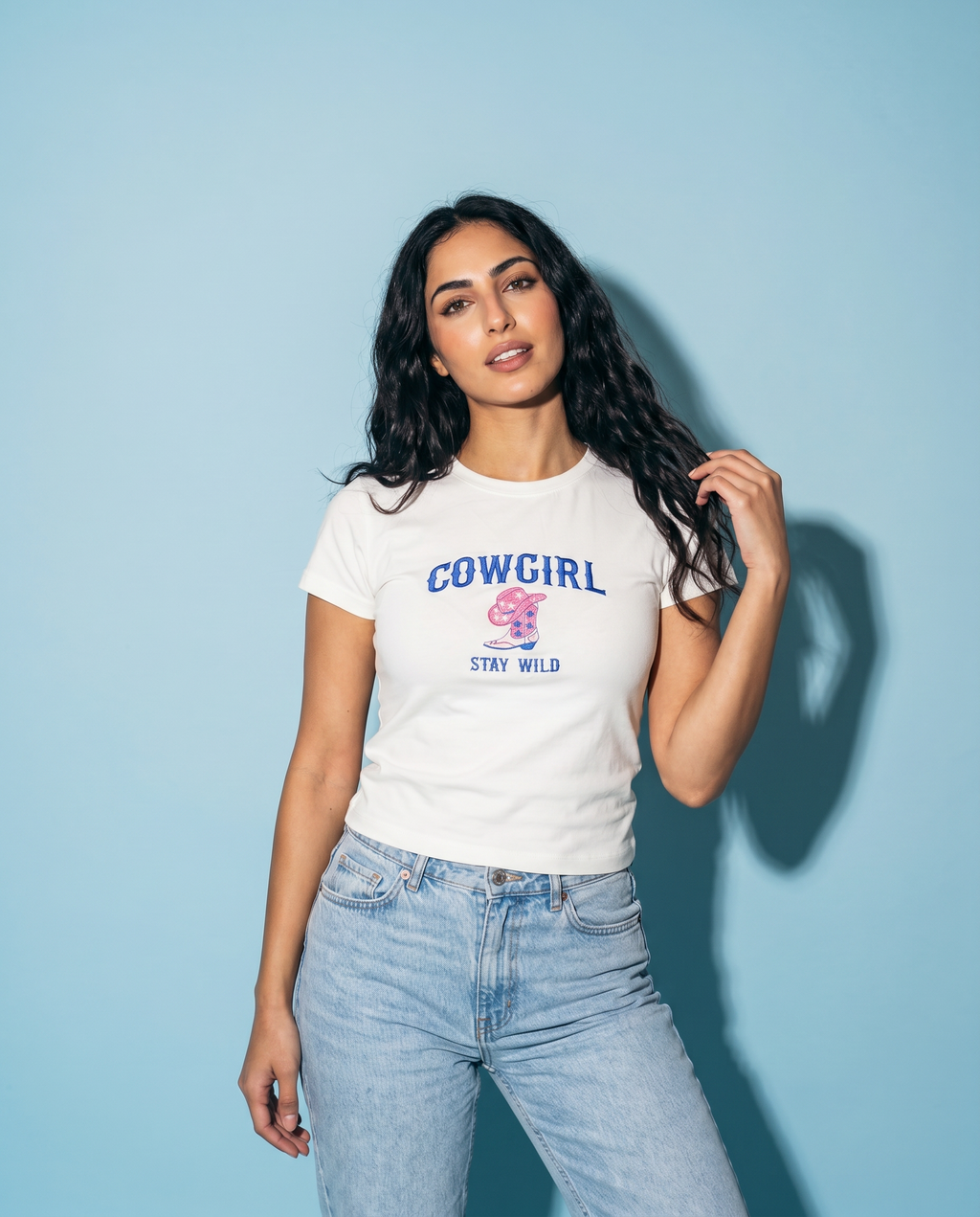 COW GIRL BABY TEE